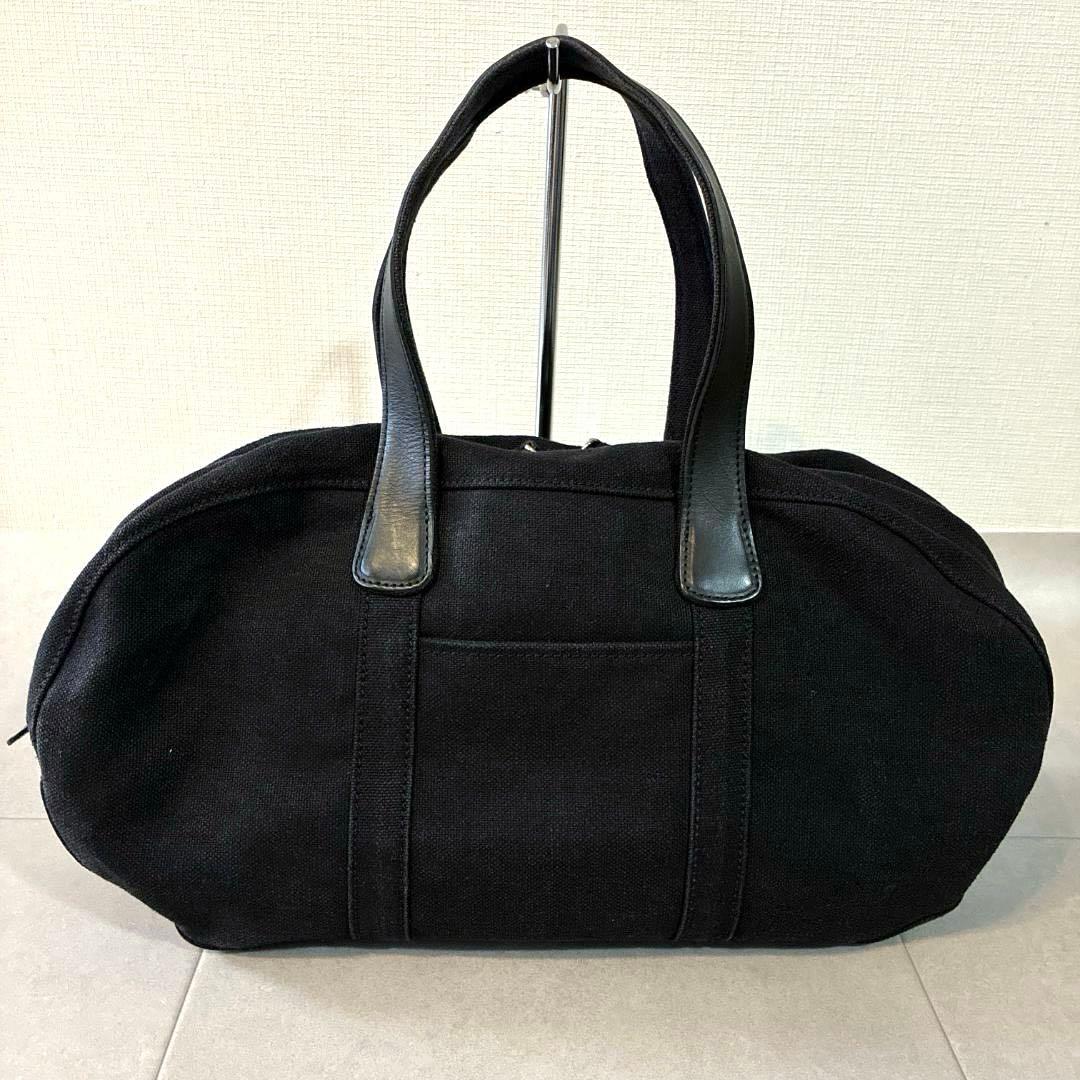 良品 ポーター ミニボストン ドラムバッグ キャンバス✕レザー 日本製