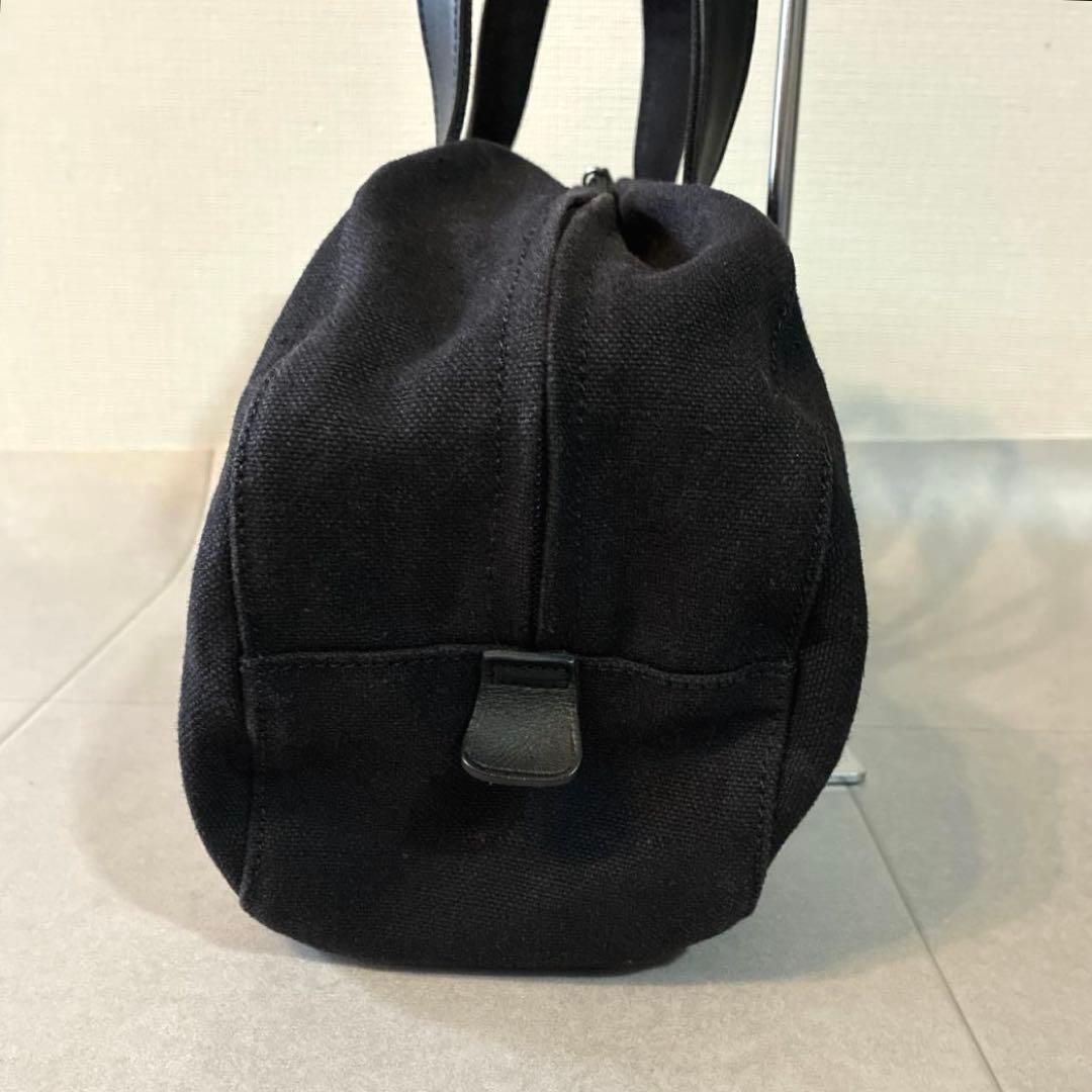 良品 ポーター ミニボストン ドラムバッグ キャンバス✕レザー 日本製