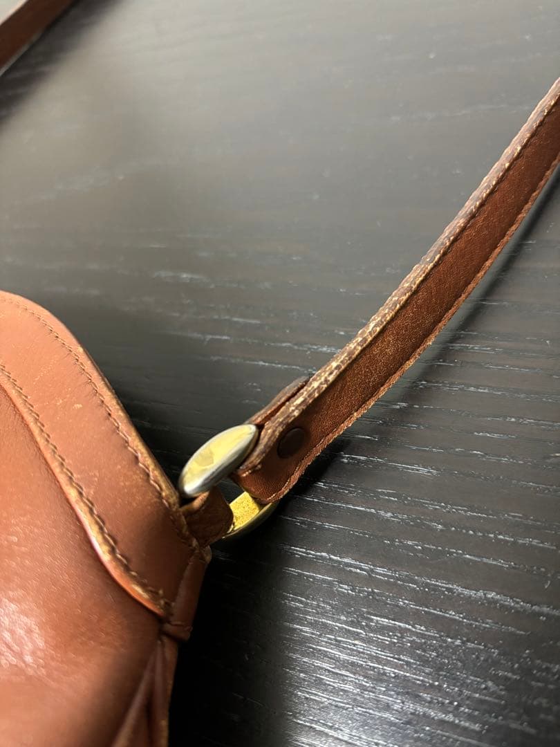 CELINE セリーヌ ショルダーバッグ トリオンフ 型押し ポシェット