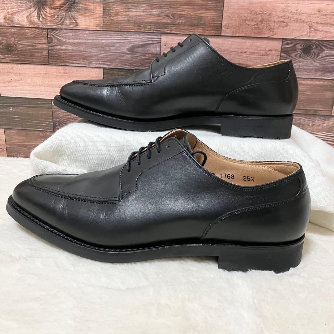 未使用級 SCOTCH GRAIN ビジネス シューズ 革靴 25.5EEE 黒