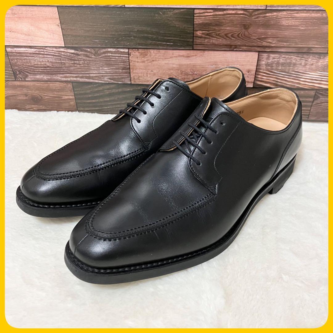 未使用級 SCOTCH GRAIN ビジネス シューズ 革靴 25.5EEE 黒
