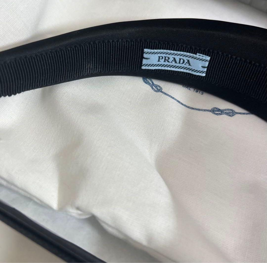 PRADA カチューシャ 黒