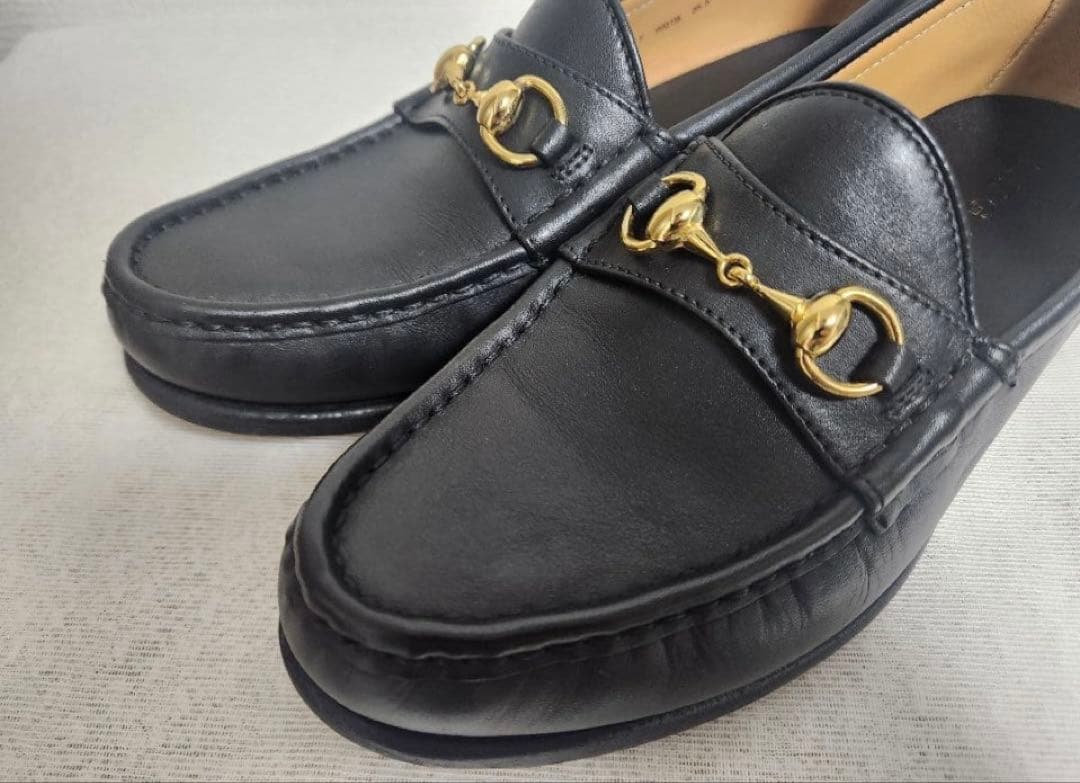 【極美品】REGAL　リーガル　ホースビットローファー　ゴールド　25.5cm