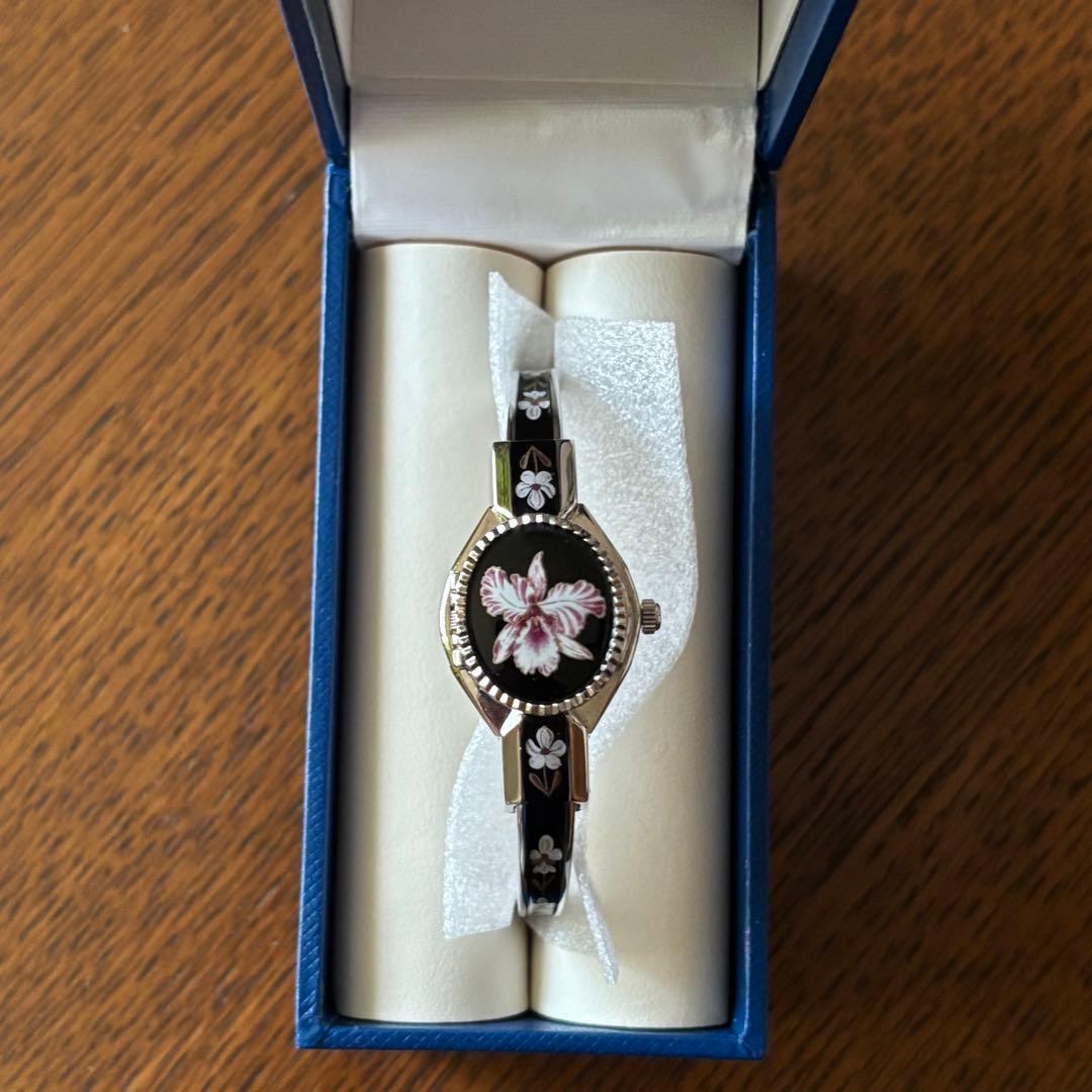 【美品】ANDRE MOUCHE アンドレムッシュ 腕時計 バングル