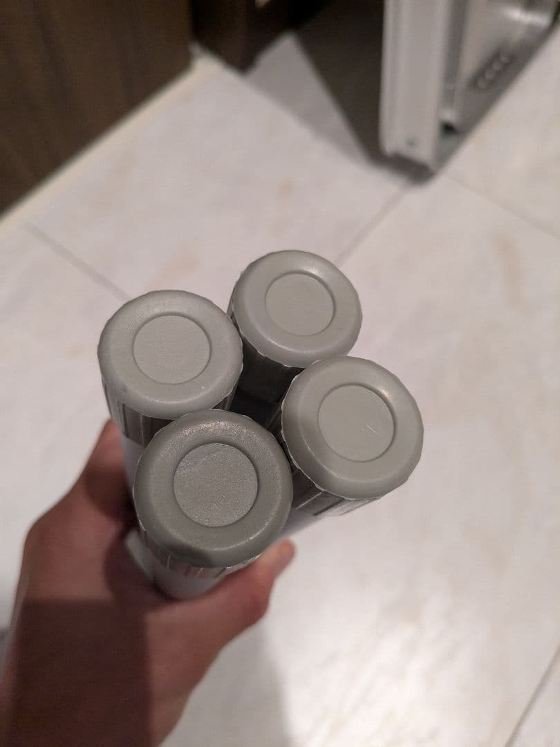 フィールドア アウトドアテーブル 折りたたみ ベンチ 2脚 セット 中古