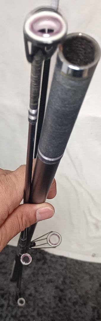 リョービ投げ竿1番2番サファイアガイド4個付＋おまけ