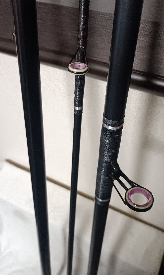 リョービ投げ竿1番2番サファイアガイド4個付＋おまけ