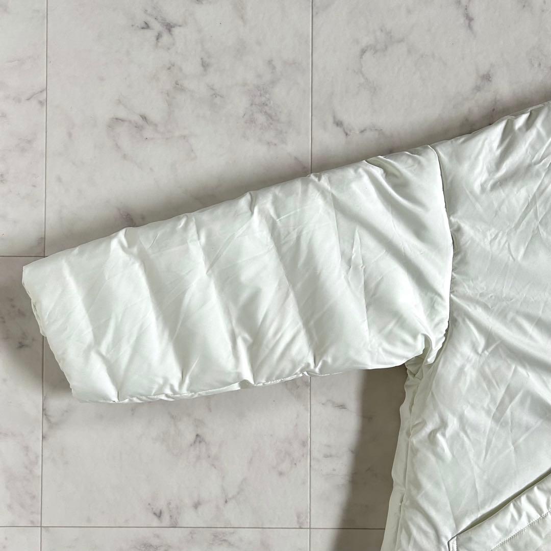 タグ付 ビューティー&ユース THERMORE ノーカラー ジャケット 白 F