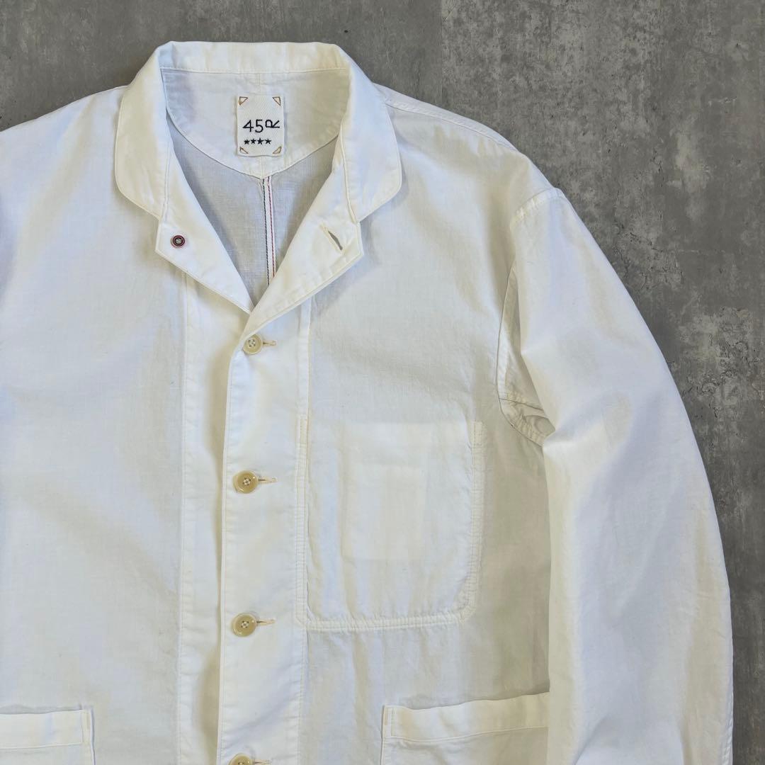 美品　45R　フォーティファイブアール　803　ワッシャー　シャツジャケット　4
