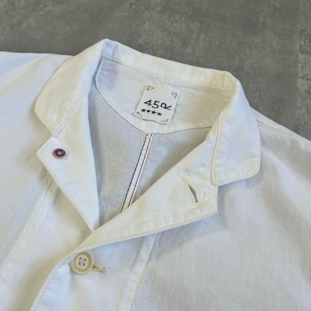 美品　45R　フォーティファイブアール　803　ワッシャー　シャツジャケット　4