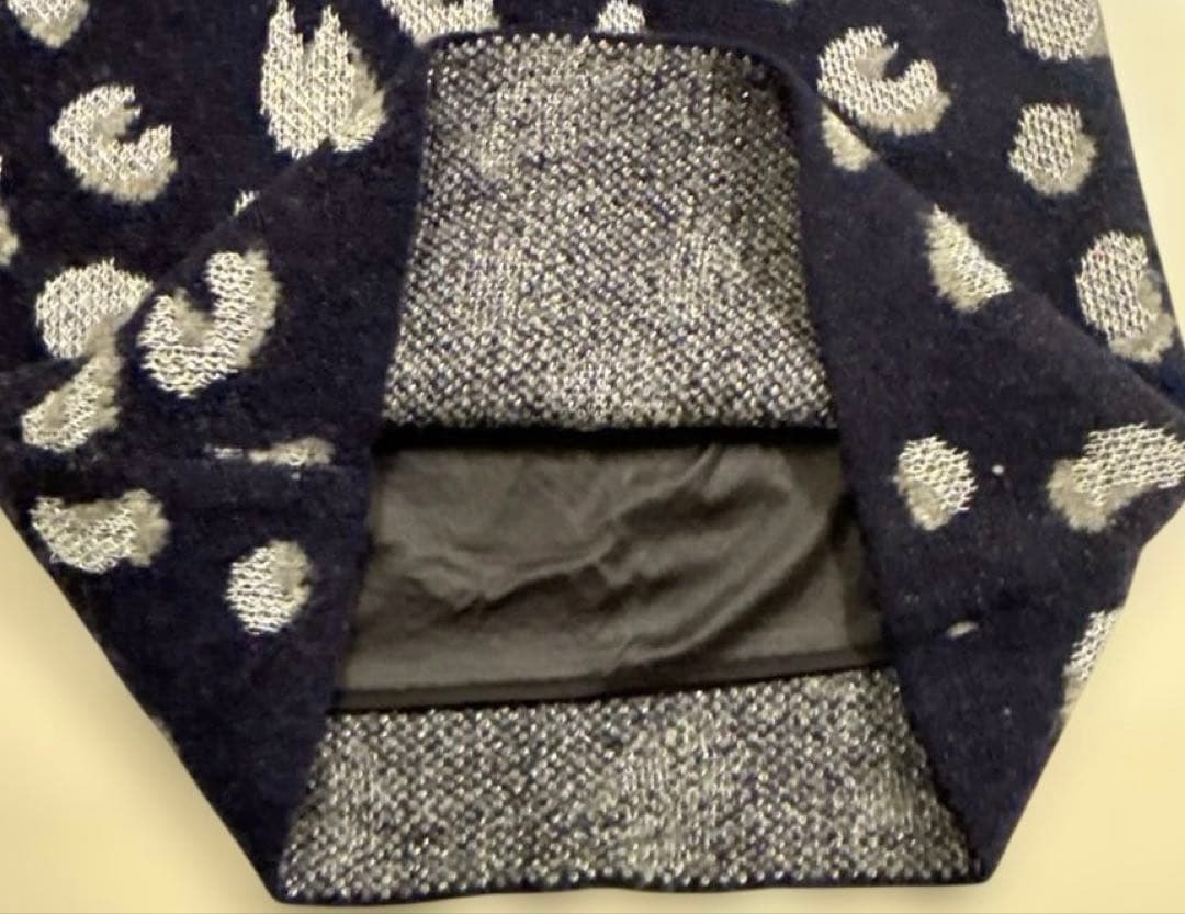 ビームスゴルフ　パープルレーベル　ニットブルゾン　ニットスカート　セット　M