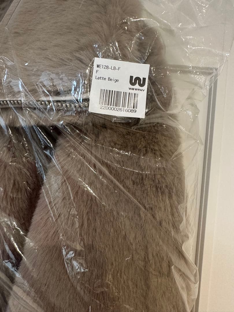 【新品未使用】野沢和香　werthy ECO FUR JACKET