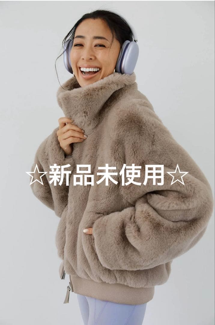 【新品未使用】野沢和香　werthy ECO FUR JACKET