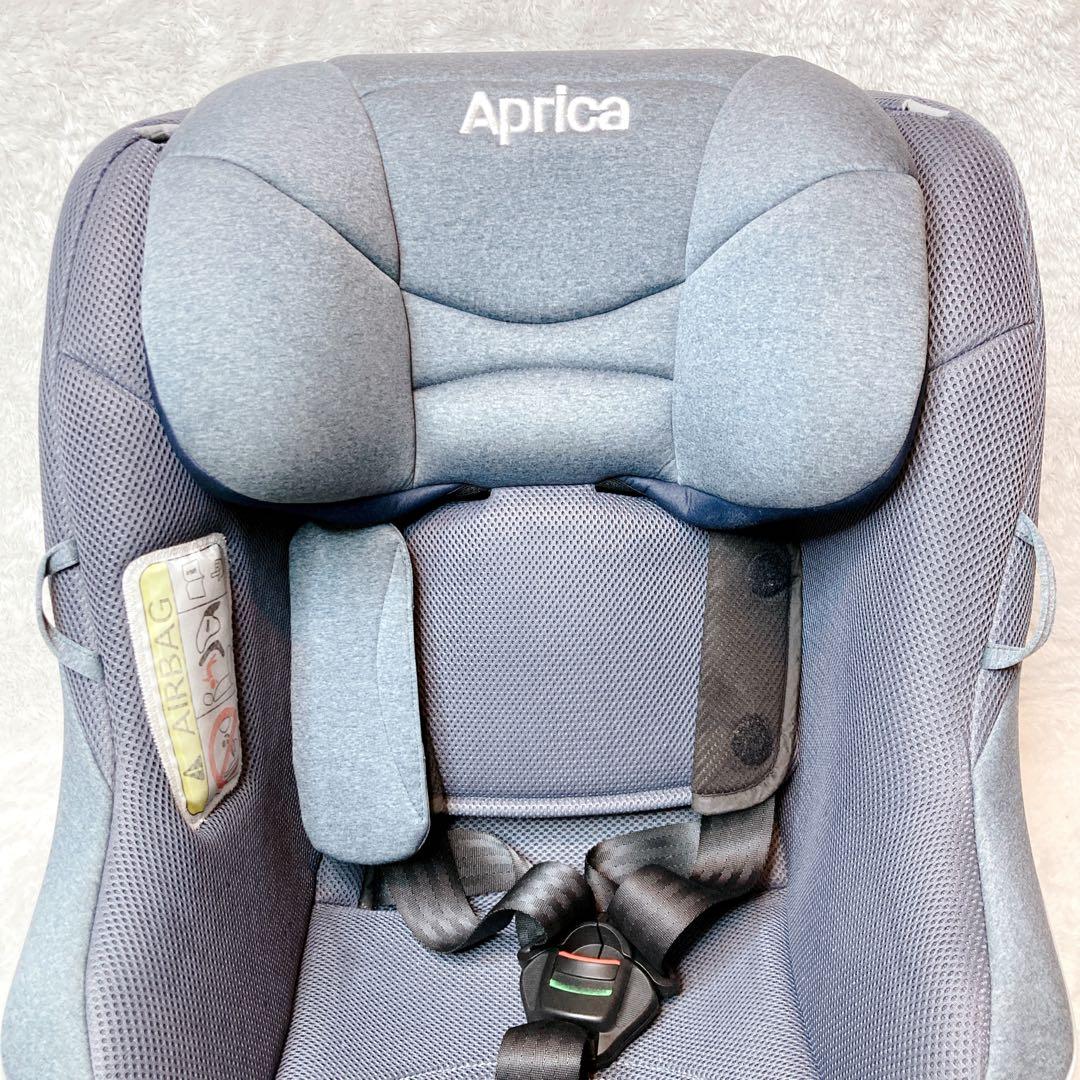 アップリカ チャイルドシート クルリラ AD ISOFIX ネイビー