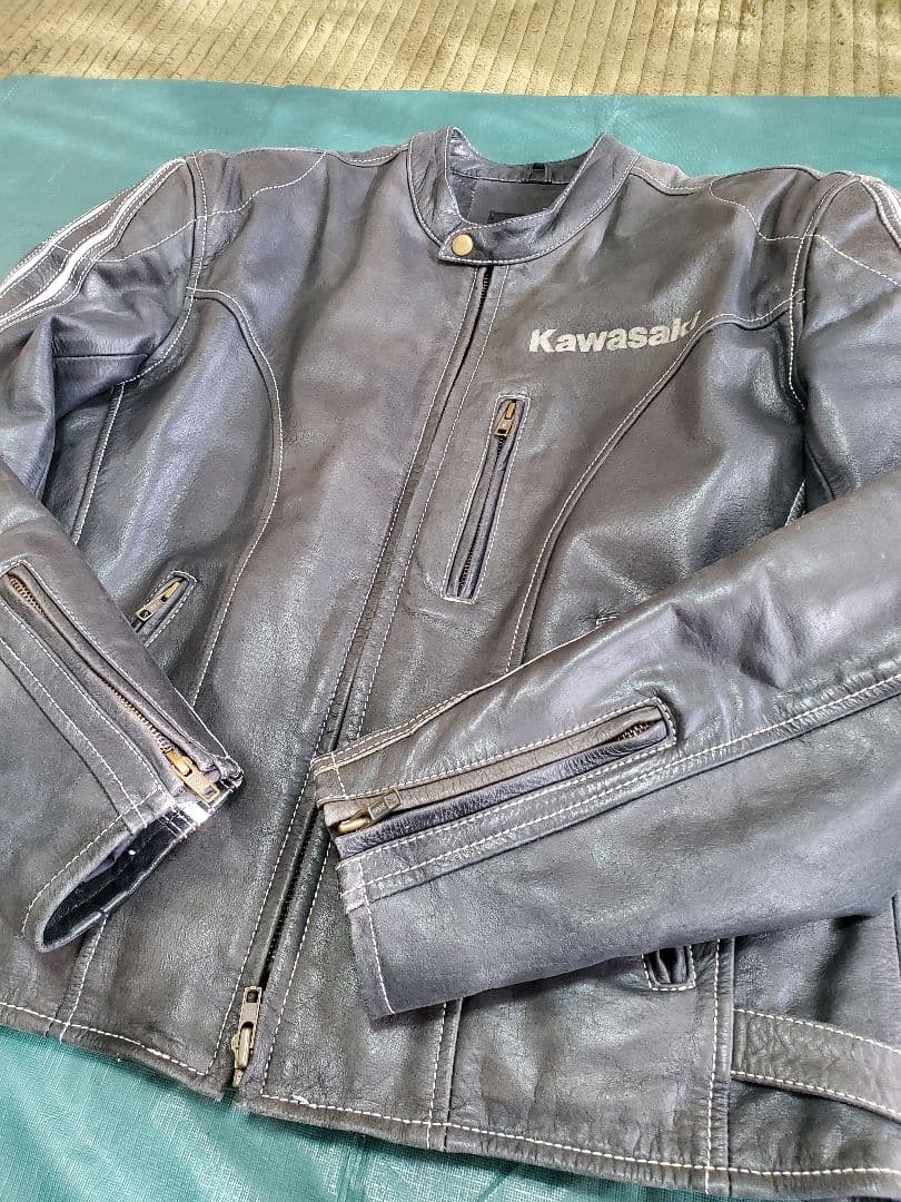 Kawasaki & デグナー コラボ　レザージャケット
