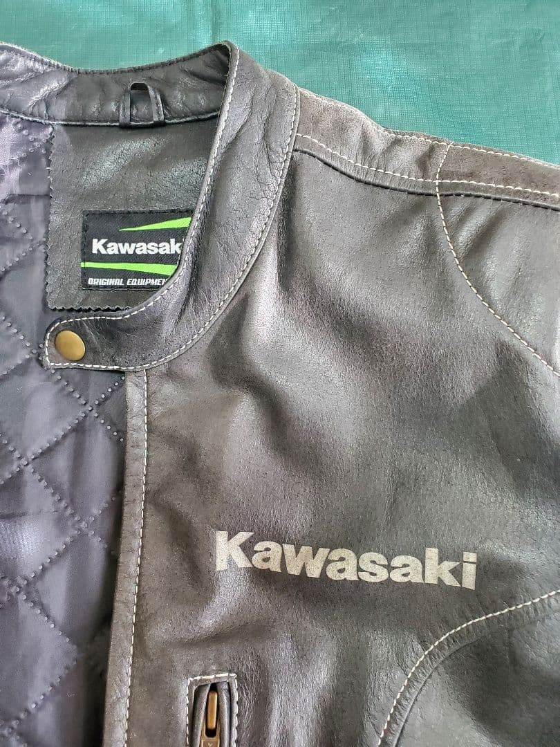 Kawasaki & デグナー コラボ　レザージャケット