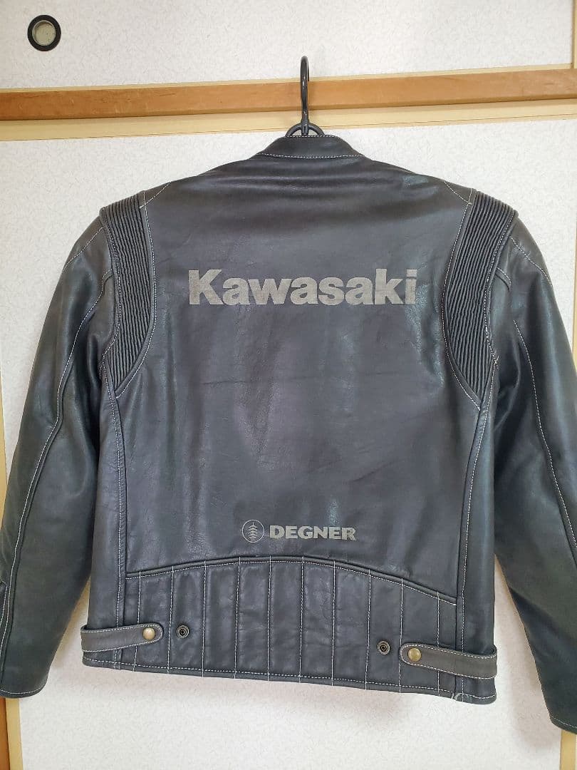 Kawasaki & デグナー コラボ　レザージャケット