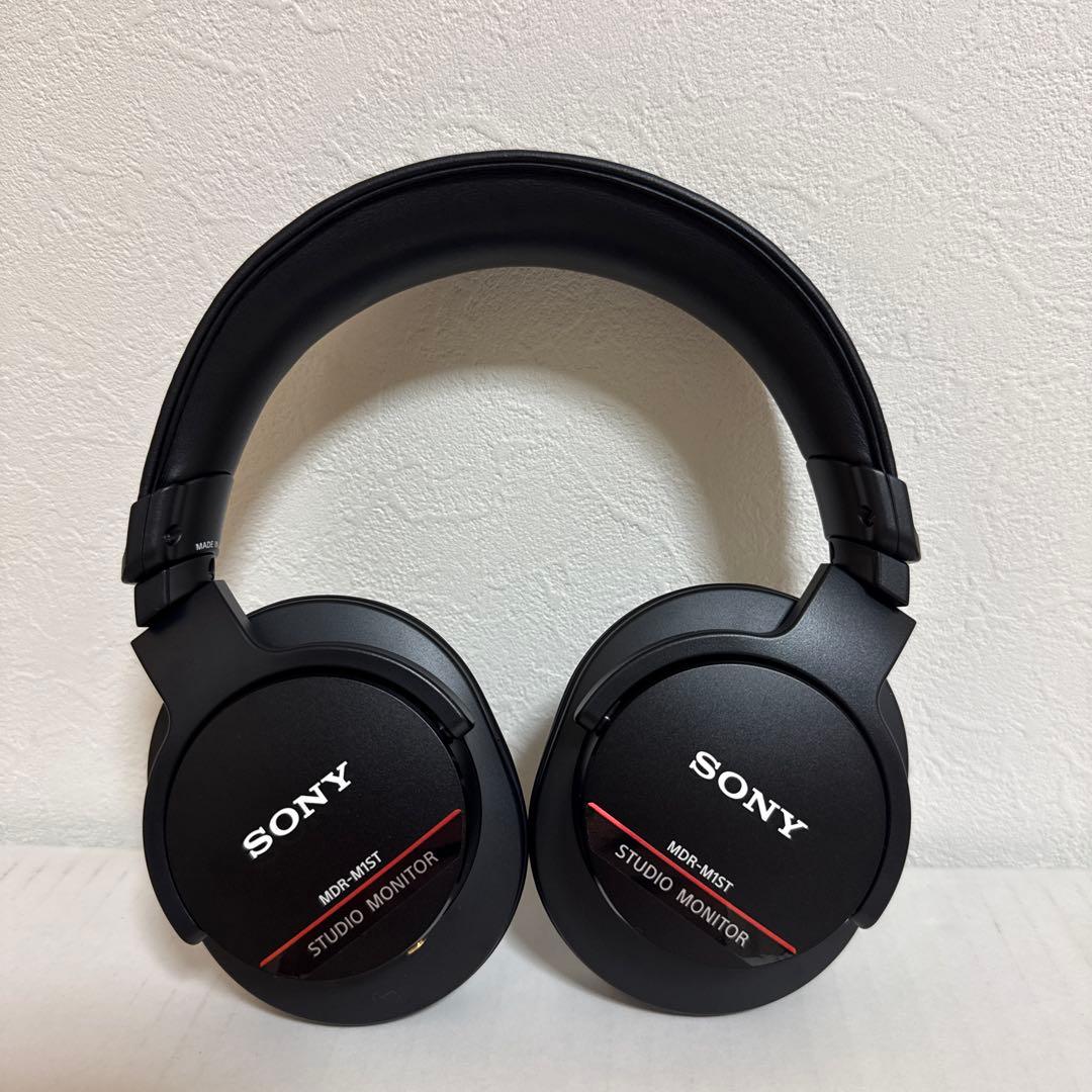 SONY ソニー MDR-M1ST 有線ヘッドホン 交換用イヤーパッド2個付き
