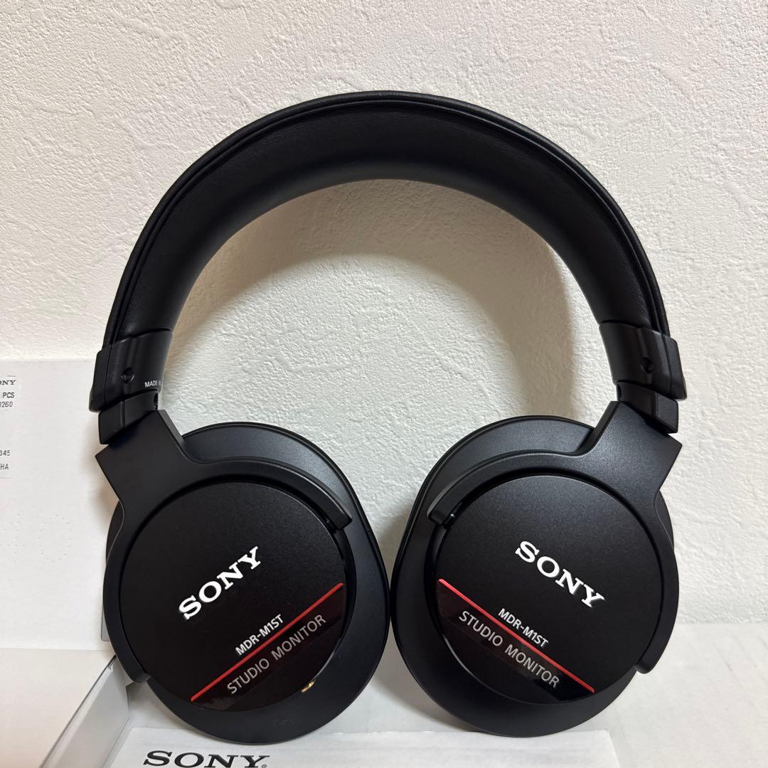 SONY ソニー MDR-M1ST 有線ヘッドホン 交換用イヤーパッド2個付き