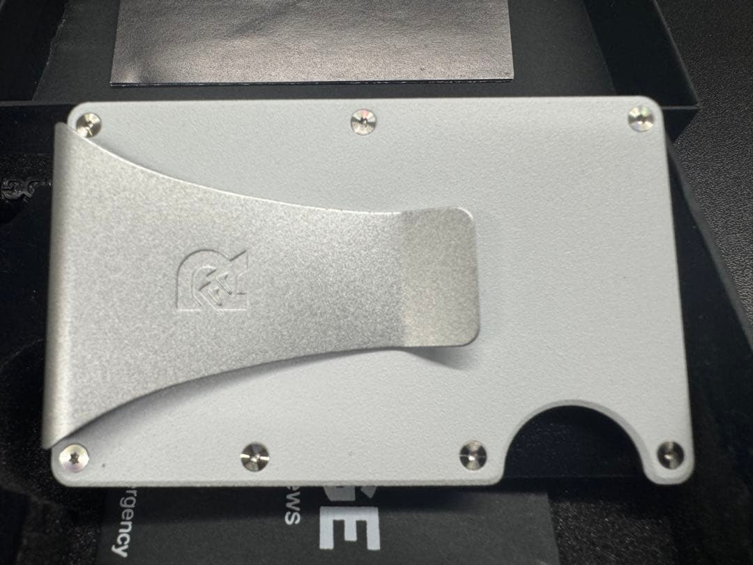 the RIDGE AMEX マネークリップ アメックス センチュリオン 新品