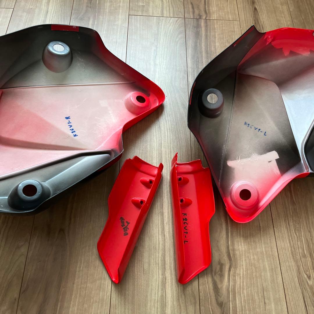 H2C製グロム 外装セット モタード　レッドホンダ バイクJC92 21-23年