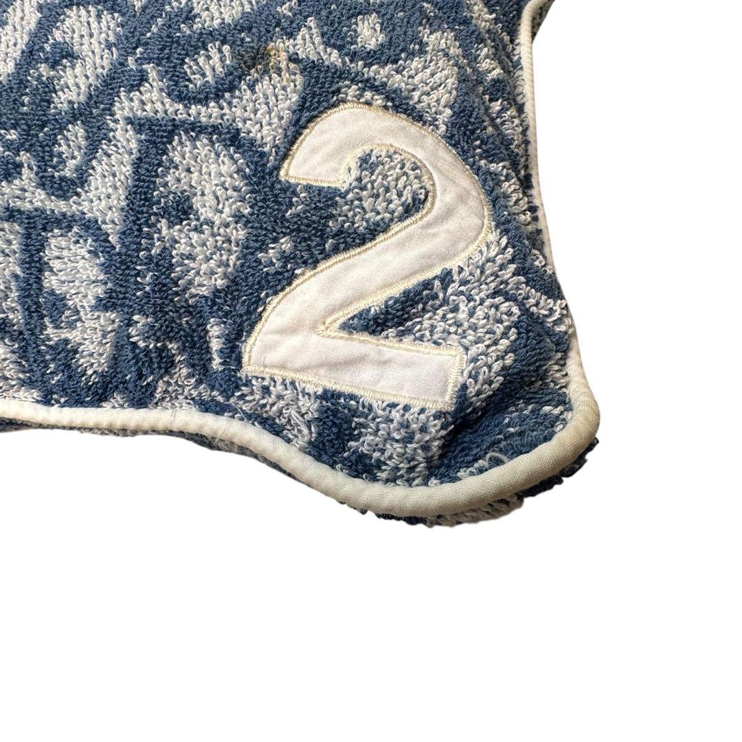 Diorディオール クッショントロッター柄ネイビー タオル生地