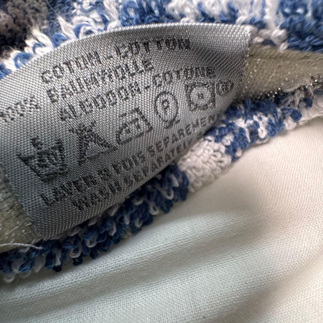 Diorディオール クッショントロッター柄ネイビー タオル生地