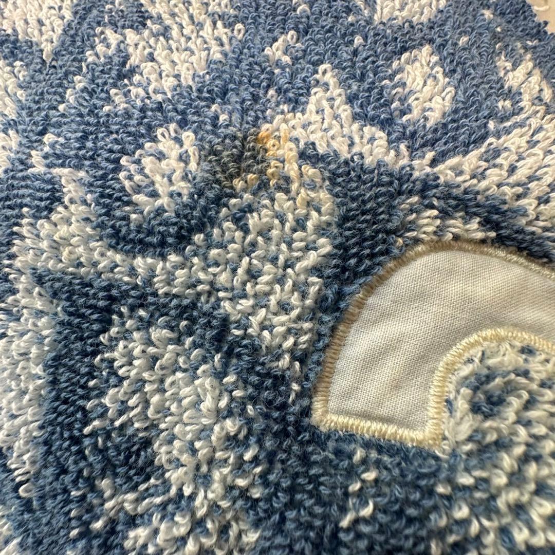 Diorディオール クッショントロッター柄ネイビー タオル生地