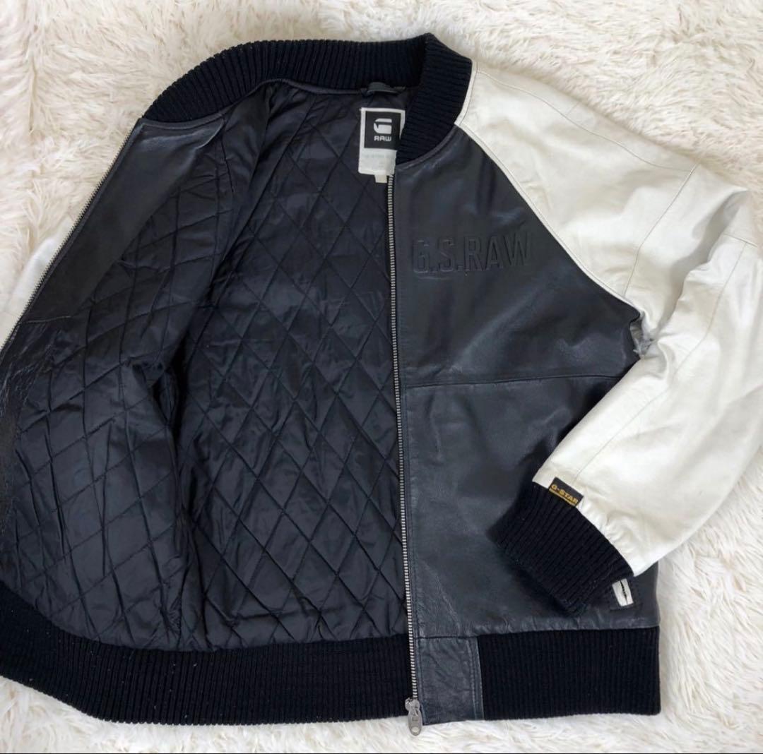 G-Star RAW 限定 レザージャケット 本革 MA-1