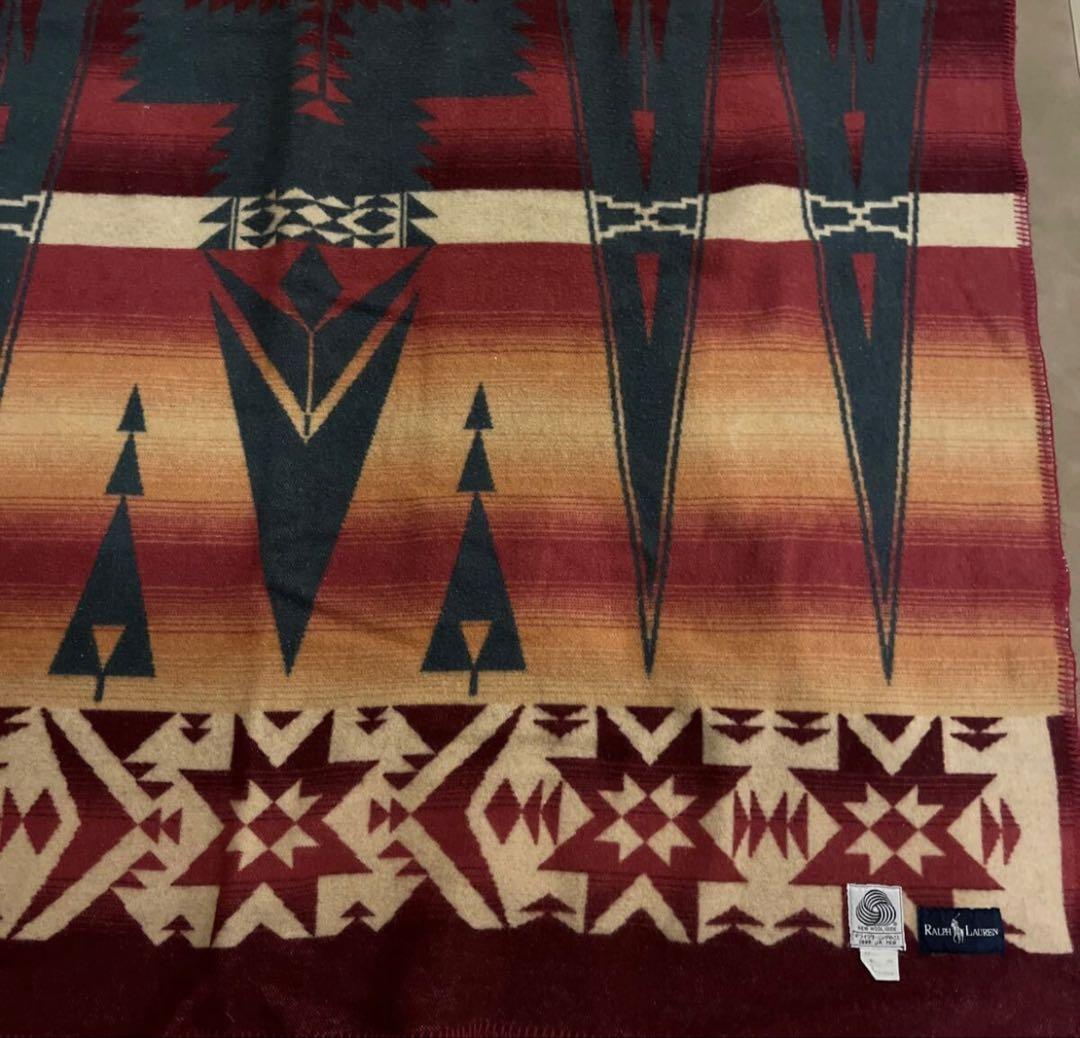 S*E様 RalphLauren　ブランケット　毛布　ネイティブ柄　90’S