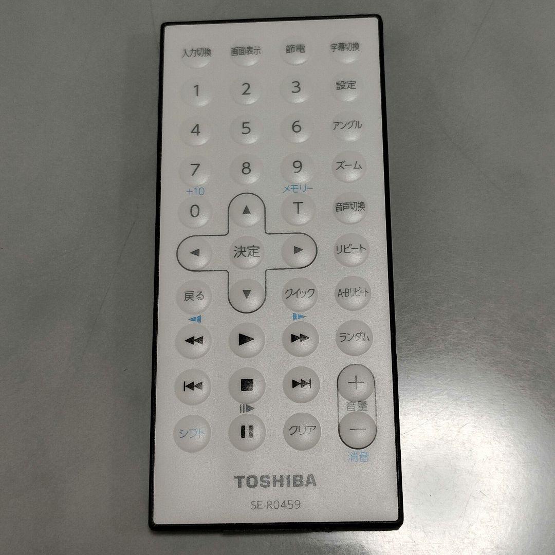 東芝 REGZA ポータブルDVDプレーヤー SD-P1010S 2019年製