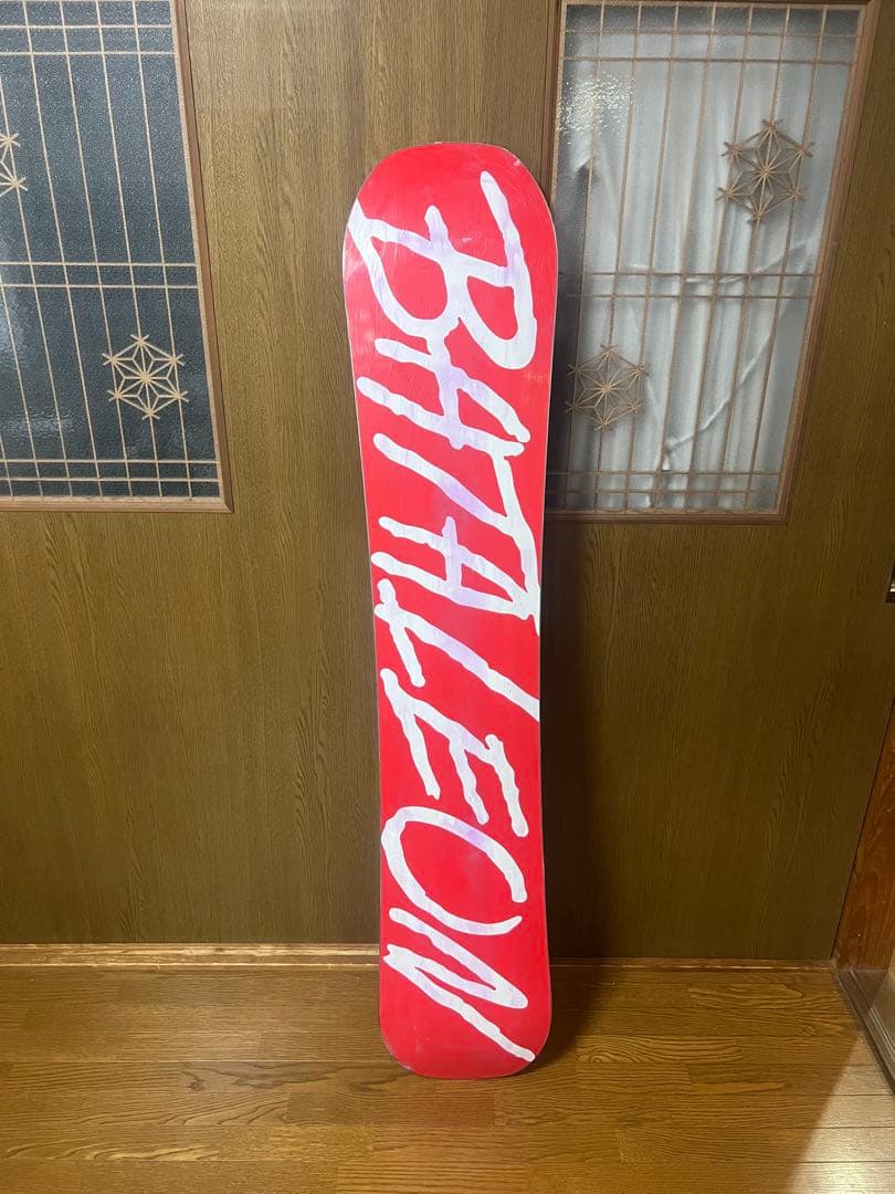 BATALEON スノーボード レッドG.W Global Warmer