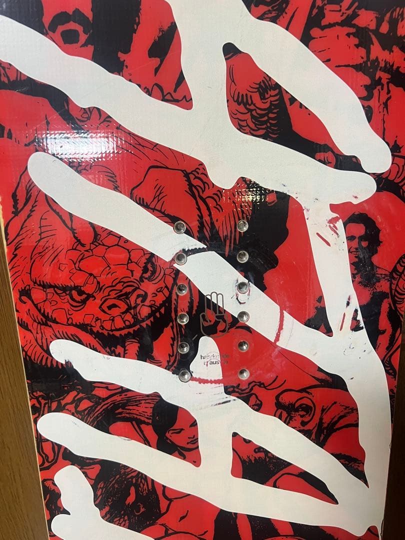 BATALEON スノーボード レッドG.W Global Warmer