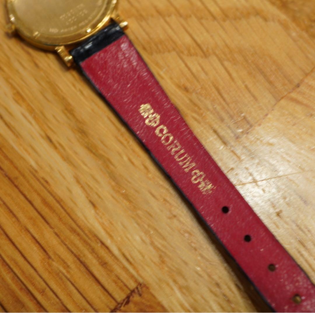 コルム ロムルス K18YG金無垢レディース腕時計 ゴールドCORUM