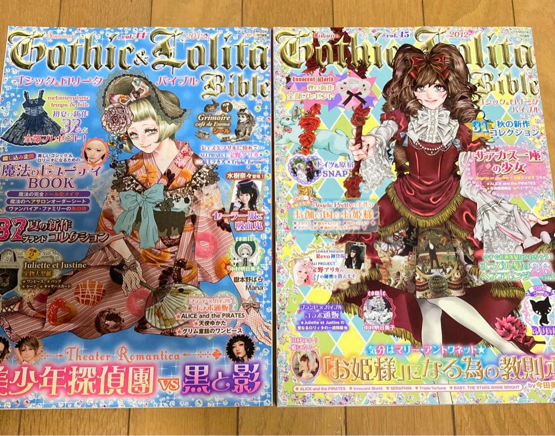 ゴシック&ロリータバイブル 他ロリィタ雑誌 12冊まとめ売り 型紙付き 廃盤レア