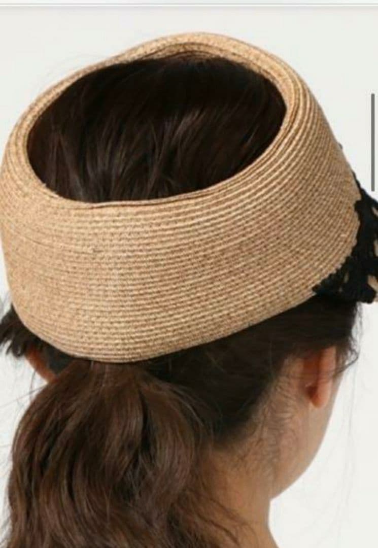 週末価格数回着用のみ☆25300円アシーナニューヨークサンバイザー黒