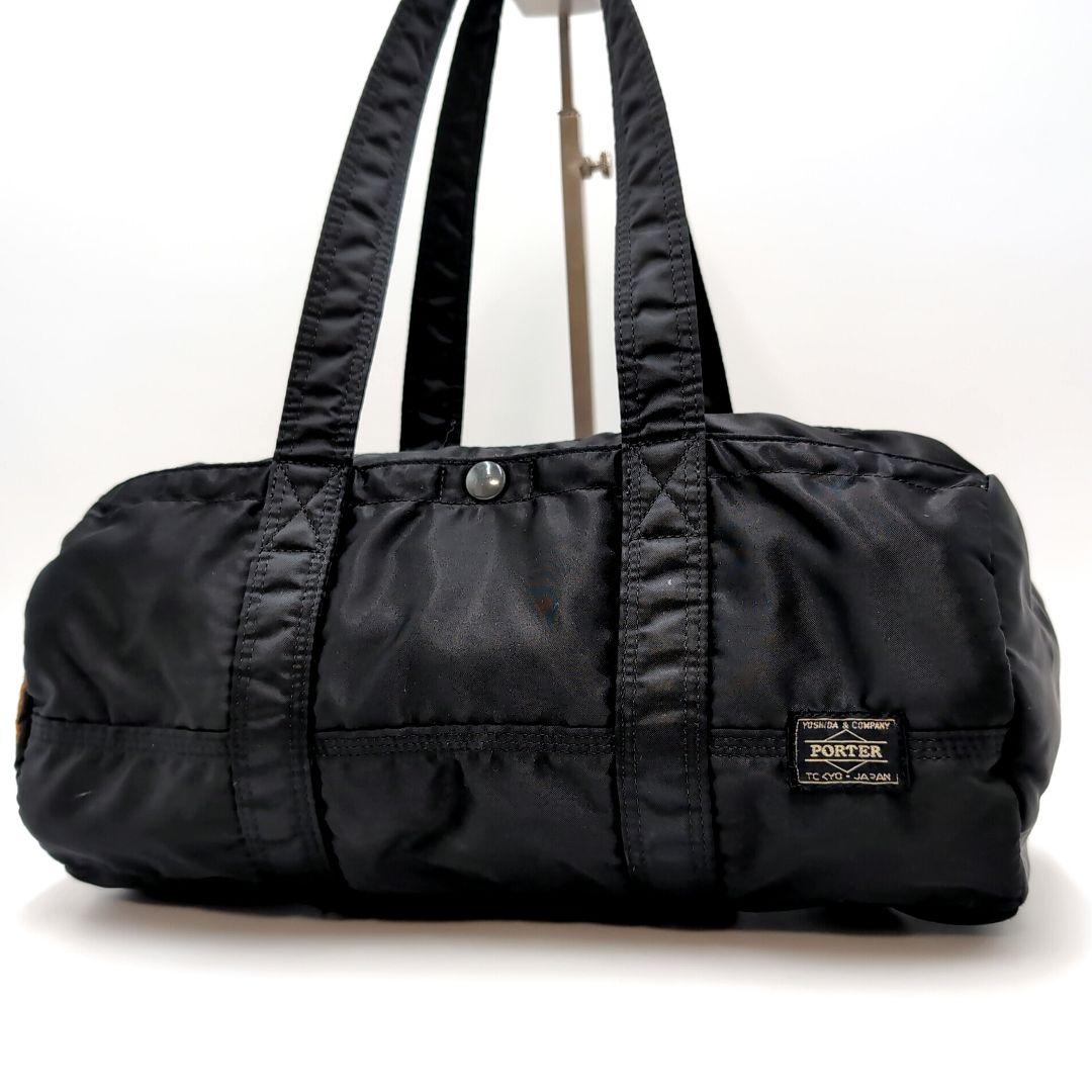 PORTER　ポーター　タンカー　ダッフルバッグ　ドラムバッグ　ナイロン　黒