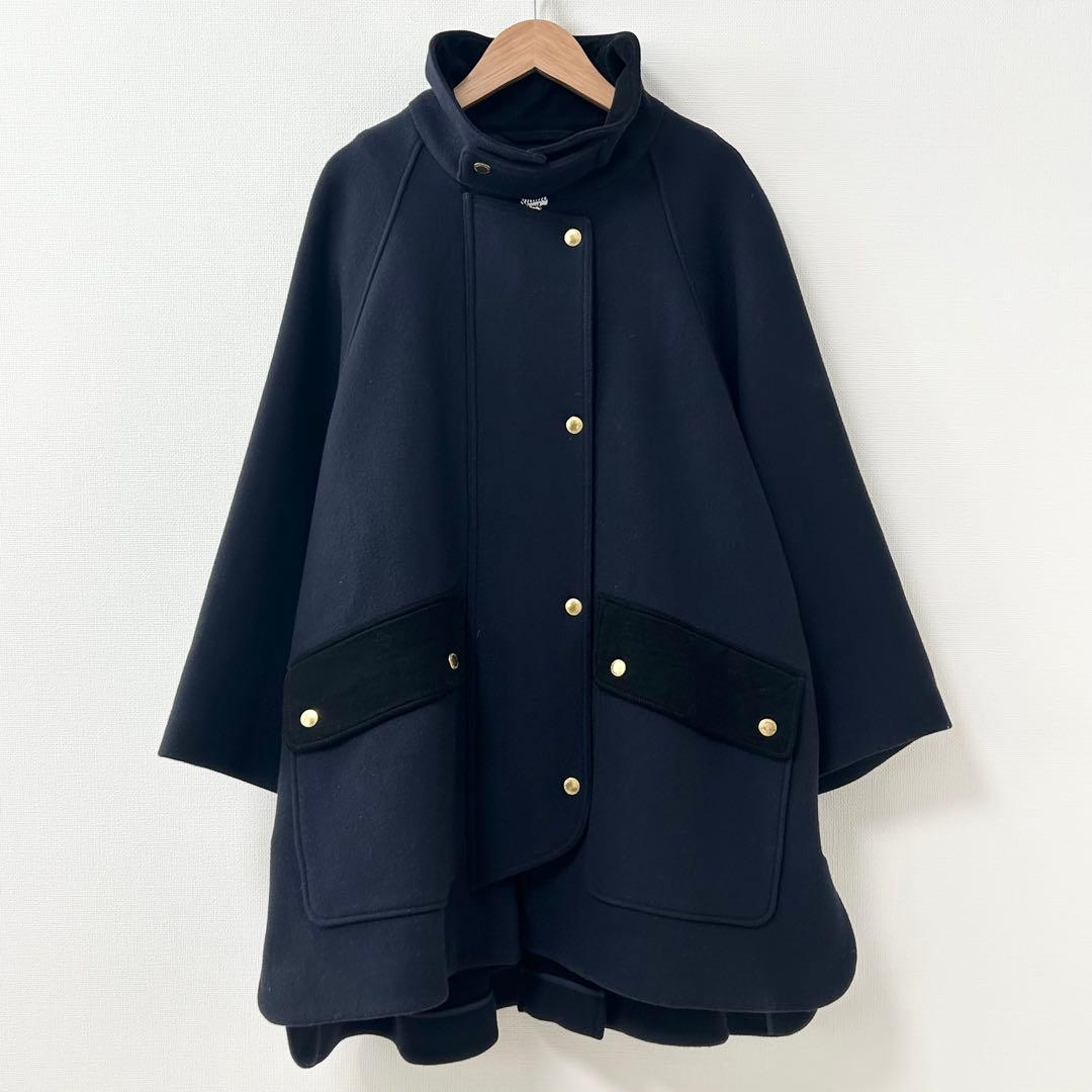 トラディショナルウェザーウェア　LOTHIAN ネイビー　34