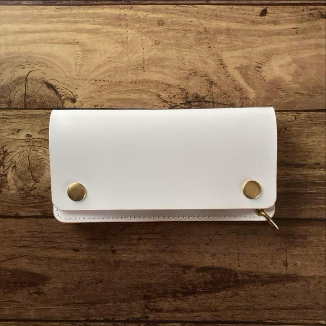 【キノピオ】北米ステアハイド トラッカーウォレット 180（ロング）3層