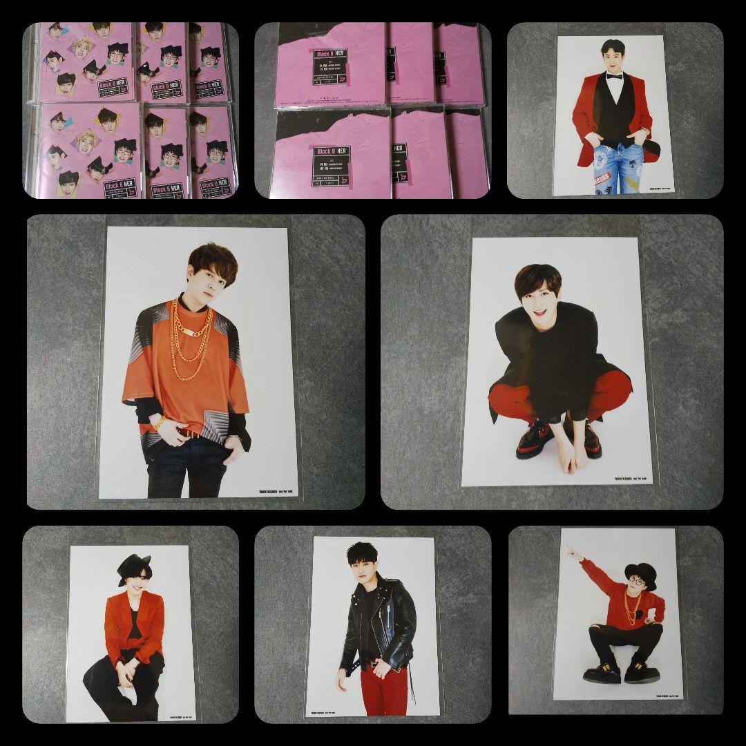 Block.B【日本盤】HER ランダム特典生写真６枚セットなど★