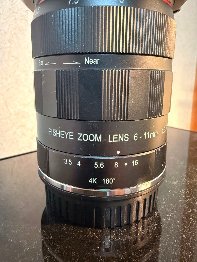 MEIKE MK-EW55 魚眼ズームレンズ 6-11mm f/3.5-16