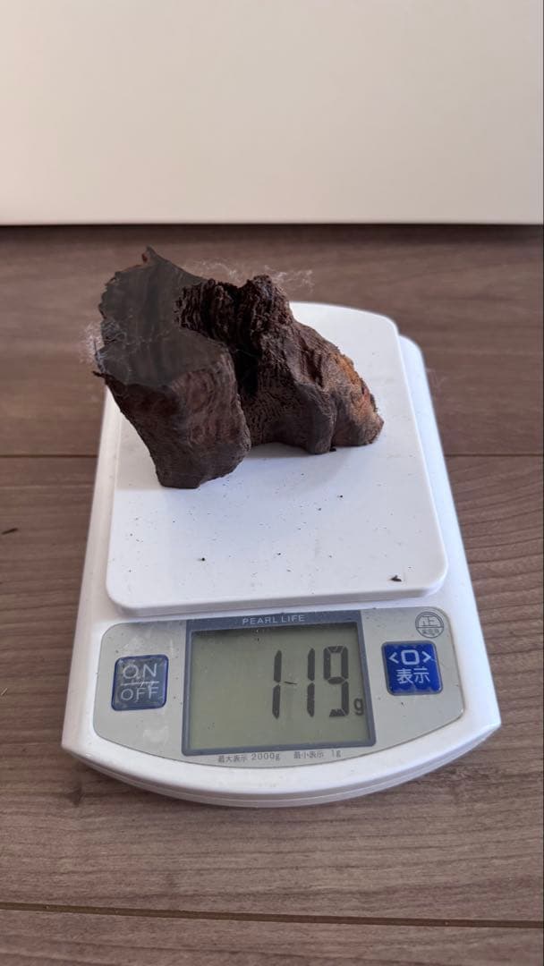 寺院収蔵品　天然沈香《伽羅　極上》119g 香木　ベトナム産　茶道具　沈香