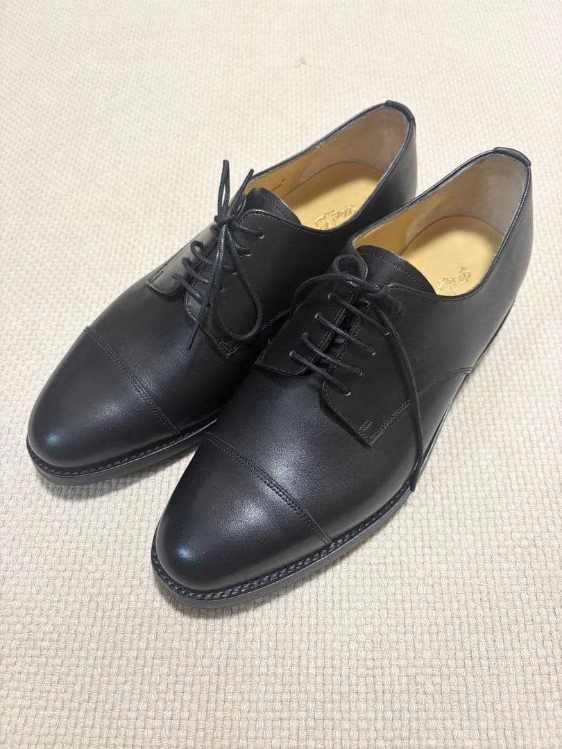 ロイドフットウェア　ストレートキャップ　ダービーシューズ