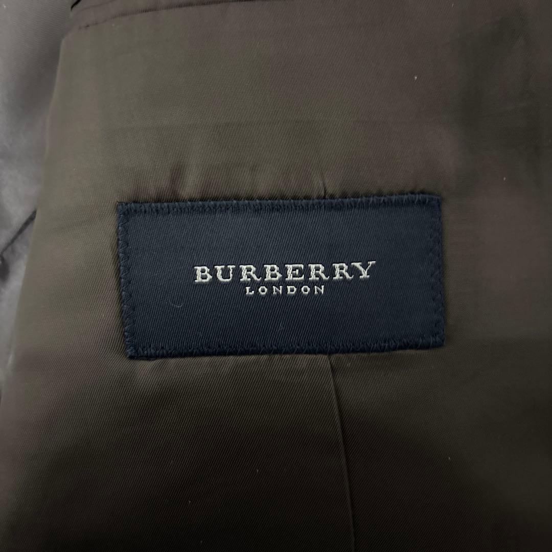Burberry チェスターフィールドコート 黒 カシミヤ 比翼仕立て 日本製