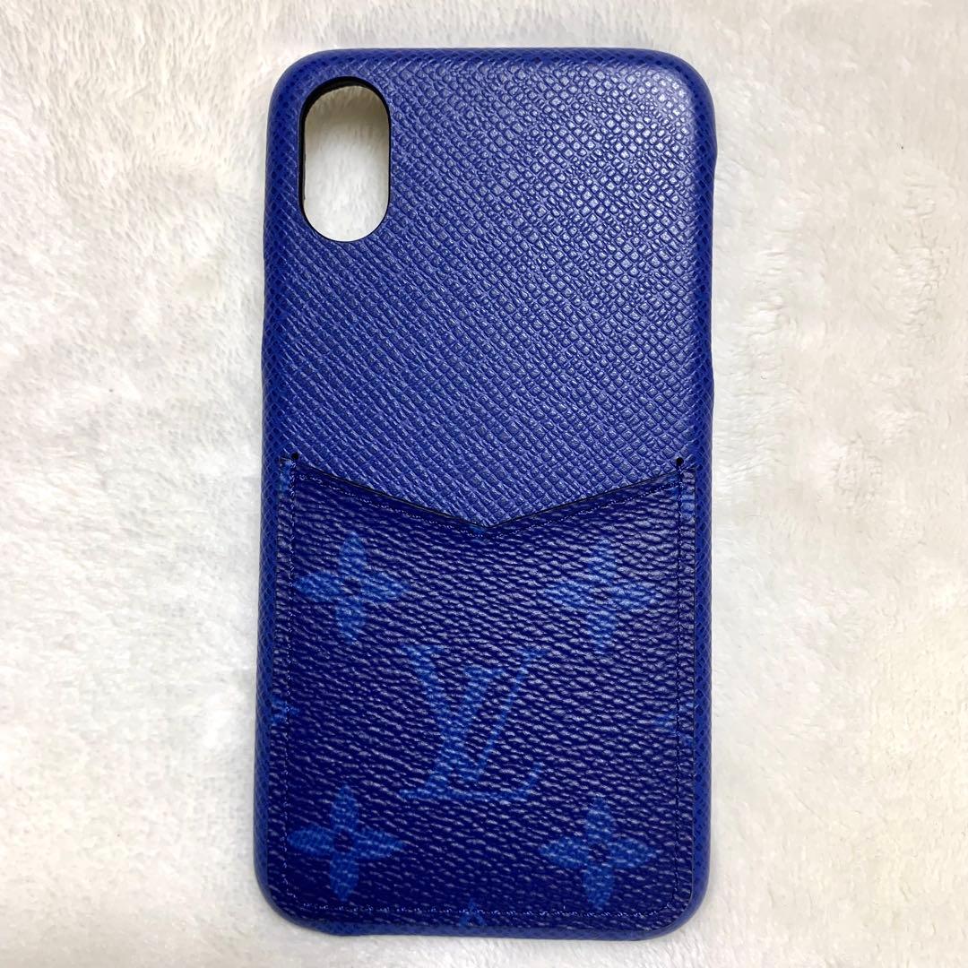 極美品 ルイヴィトン タイガラマ モノグラム iPhoneケース X XS