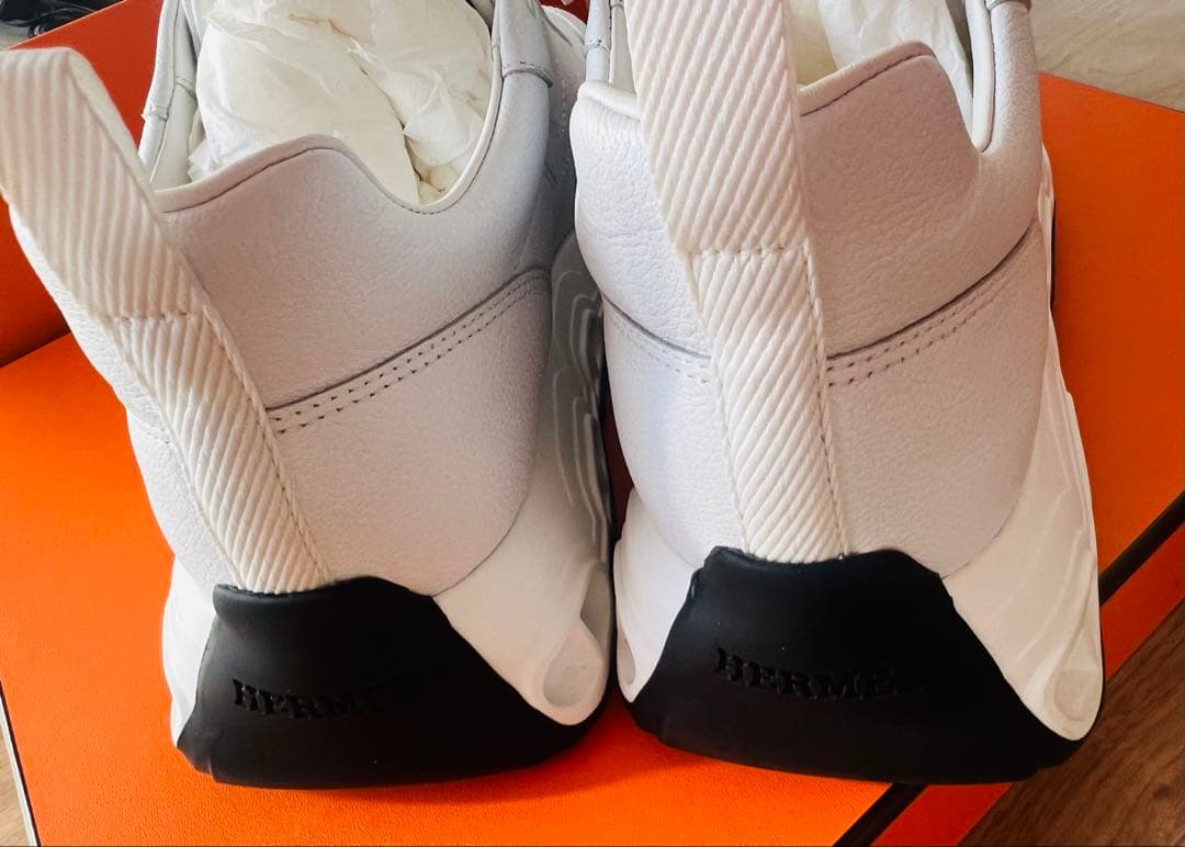 【美品】エルメス スニーカー【インパルス】 37(日本サイズ23.5cm)