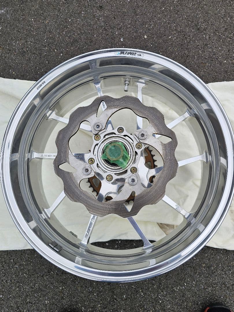 Galespeed 17インチホイール クローム