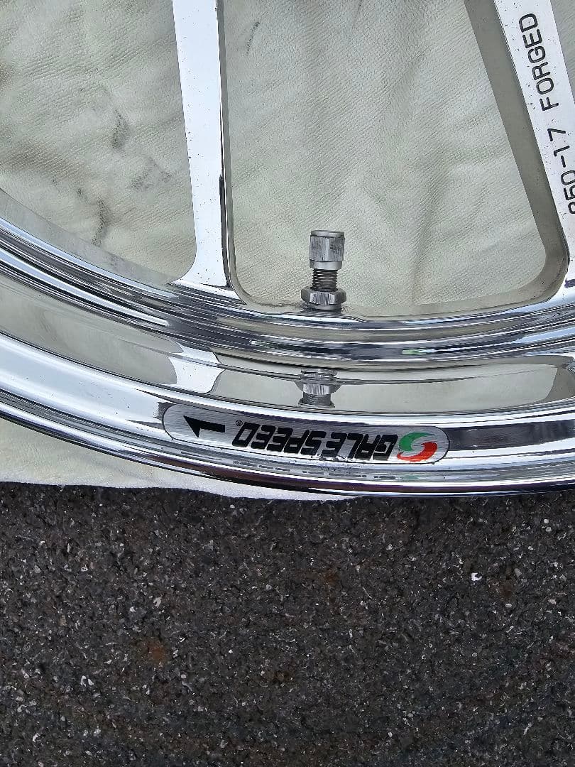 Galespeed 17インチホイール クローム