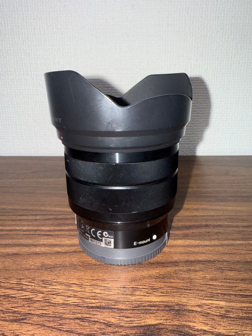 SONY Eマウント 10-18mm F4.0 レンズ
