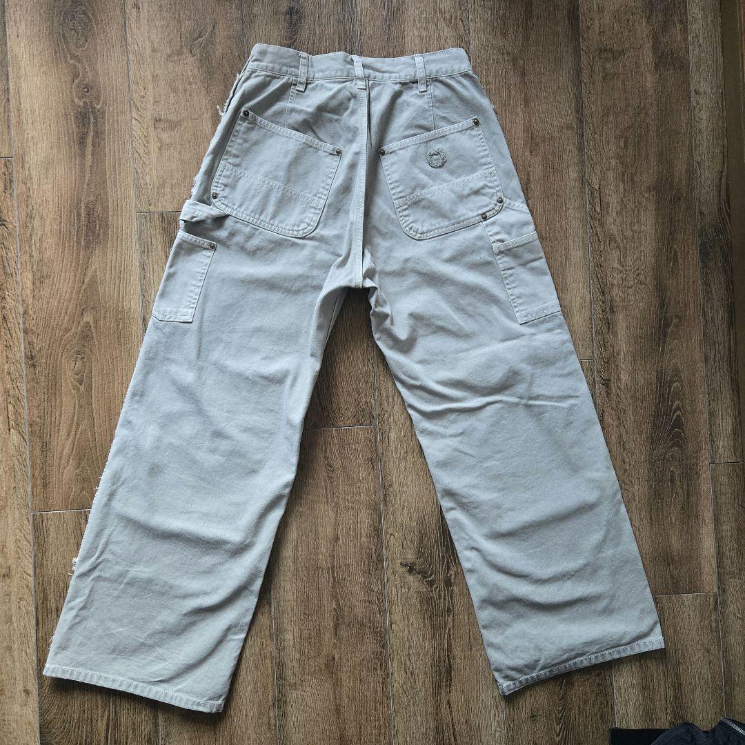 希少サイズ double knee pants